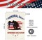 Memorial Day Patriotic Garden Flag 12x18 Inch Double Sided for Outside, Remember and Honor American Veteran Soldier 4th of July Holiday Yard Flag Outdoor Decoration 1-12